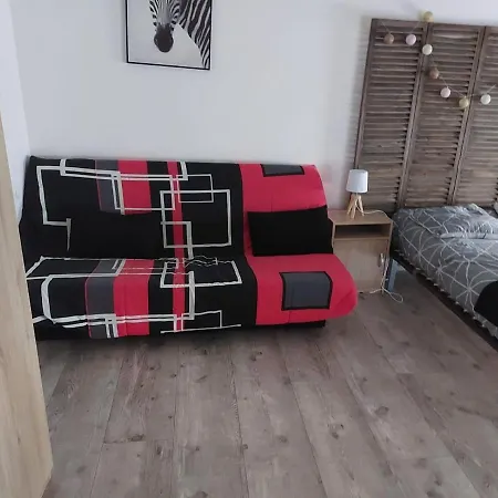 Apartment 3 Pieces Chambre+cuisine+sdb Centre Privas